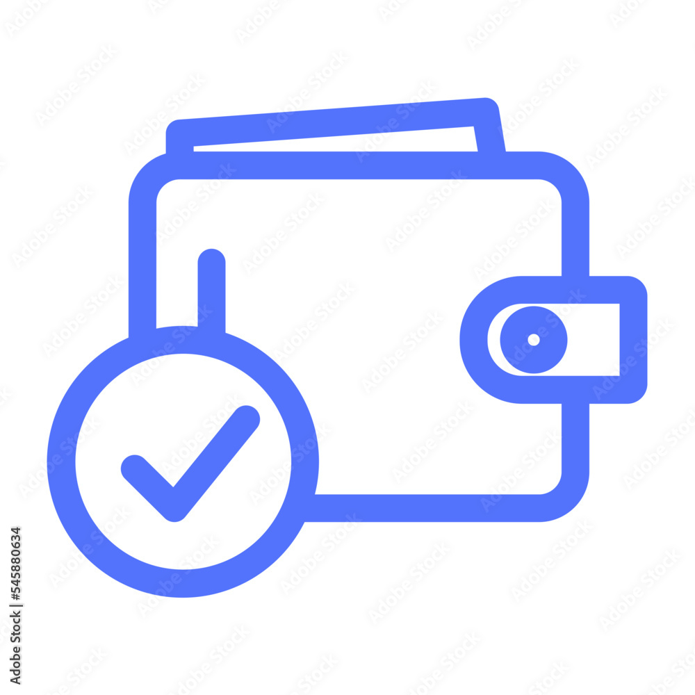 Cash Money Payment Purse Verify Wallet Icon Cash Money Payment Purse Verify Wallet Icon