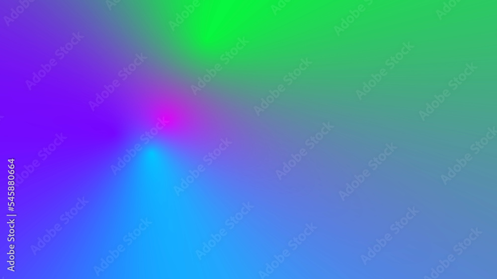 Abstract multicolored gradient glowing background