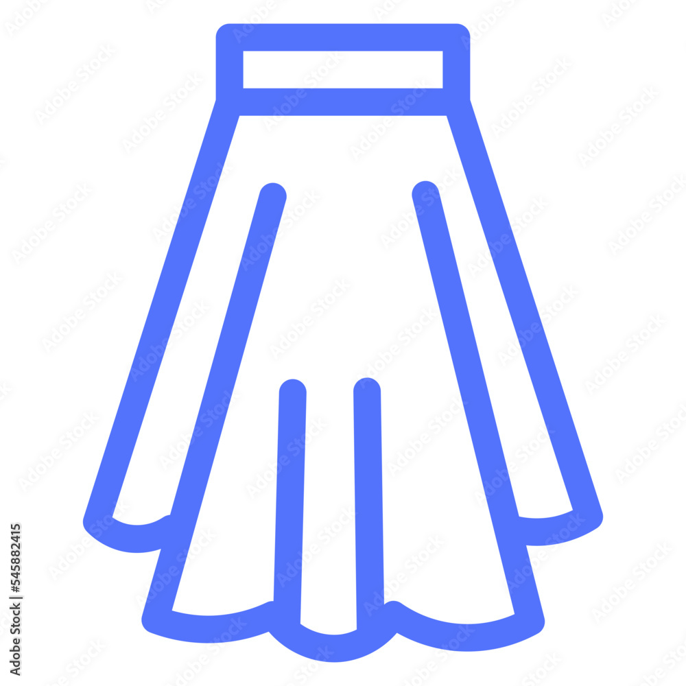 Clothes Fashion Skirt Women Icon Clothes Fashion Skirt Women Icon