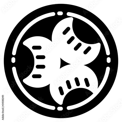 dumplings glyph icon