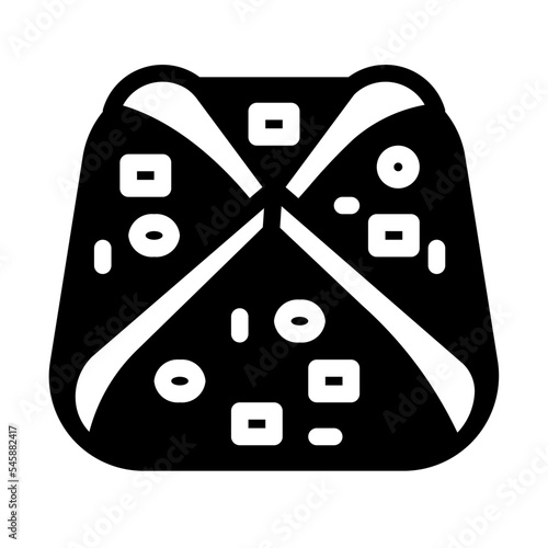 dumplings glyph icon