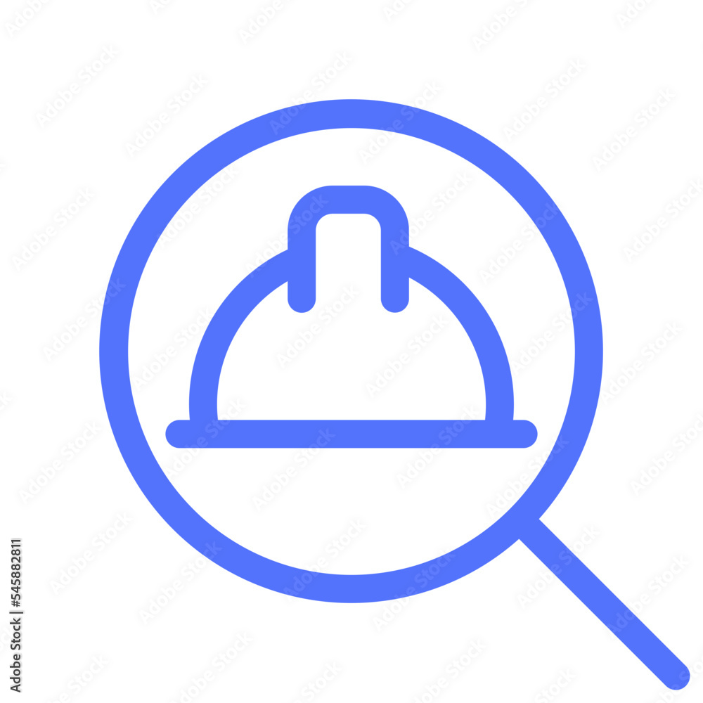 Civil Engineer Find Glass Hat Magnifier Search Icon Civil Engineer Find Glass Hat Magnifier Search Icon