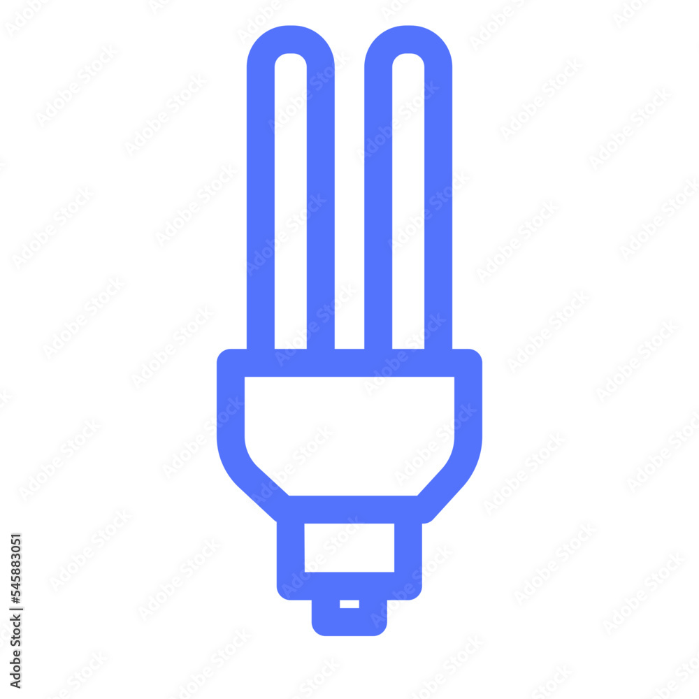 Compact Fluorescent Light Icon Compact Fluorescent Light Icon