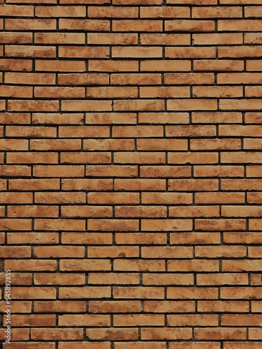 Leinwand Poster red brick wall