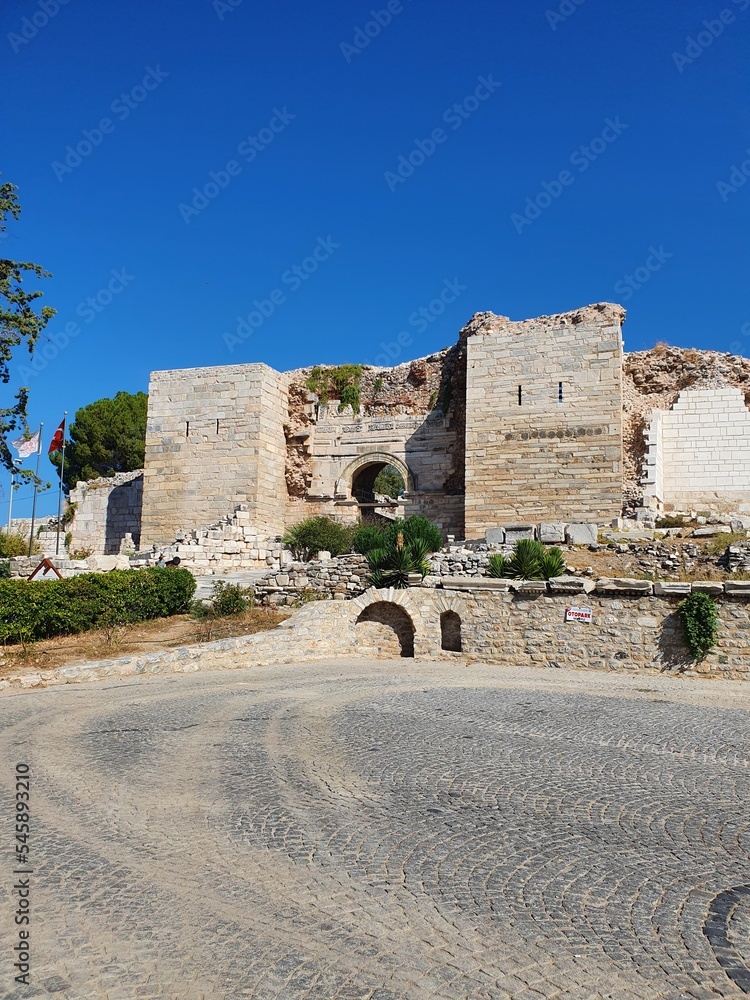 Ayasoluk Castle in Turkey