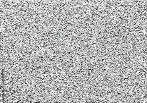 立体的な模様のメタリックな銀色のテクスチャー