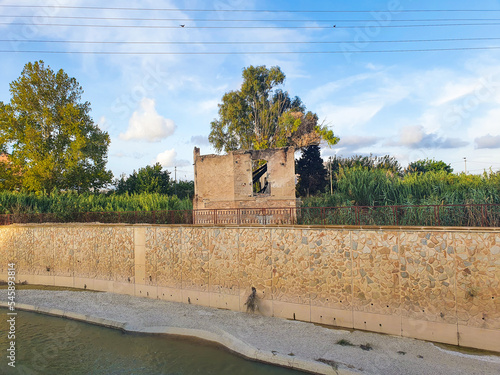 Vega Baja del Segura - Orihuela restos del Molino Riquelme junto al río Segura photo