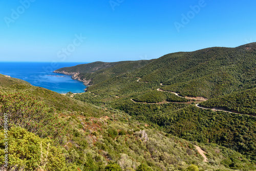 Mamba Beach in Sithonia on the Halkidiki peninsula in Greece