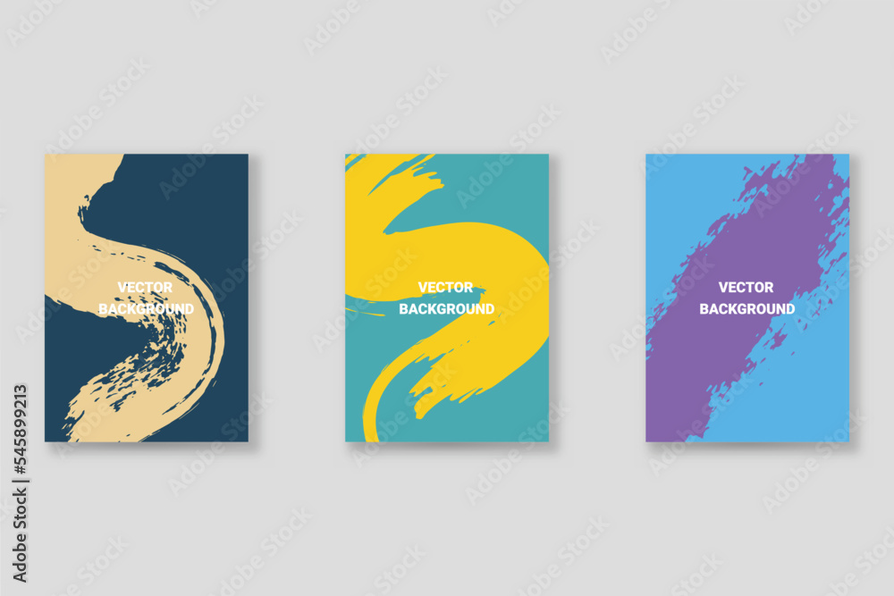 Abstract background set, grunge texture. Minimalistic art, brush strokes style. Design for card, brochure, banner idea, book cover, booklet print, flyer sheet a4. Collage page, web header template. Abstract background set, grunge texture. Minimalistic art, brush strokes style. Design for card, brochure, banner idea, book cover, booklet print, flyer sheet a4. Collage page, web header template.