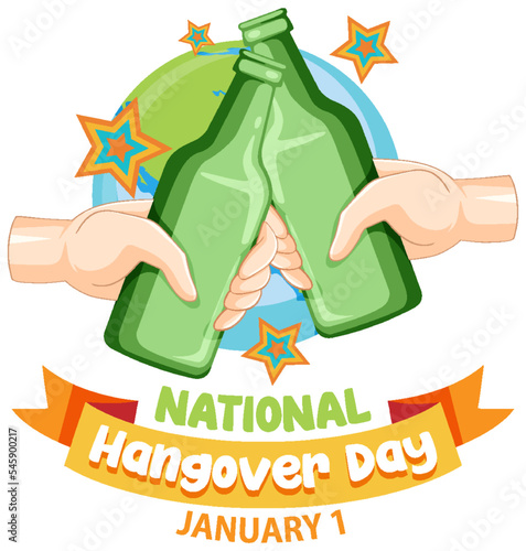 National hangover day January icon