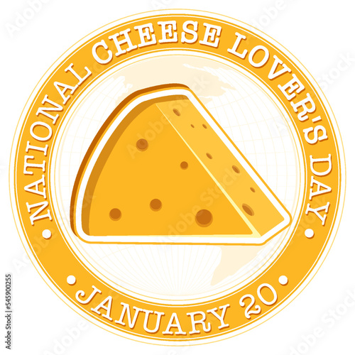 National cheese lovers day icon