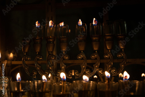 Channukah Candles photo
