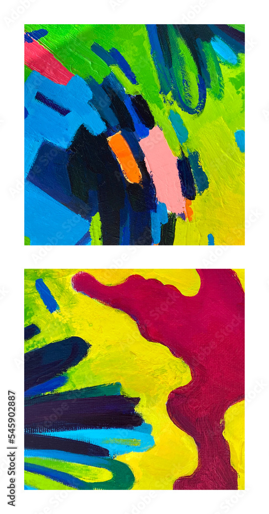 Abstract bright paint background. Color spot. Oil painting and acrylic