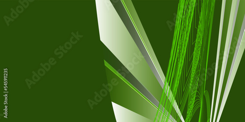 Dark green abstract background. Contain sage shapes for wallpaper oder business card.