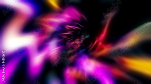 Abstract luminous rotating background with rays