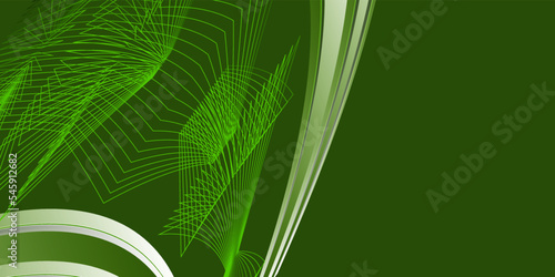Dark green abstract background. Contain sage shapes for wallpaper oder business card.