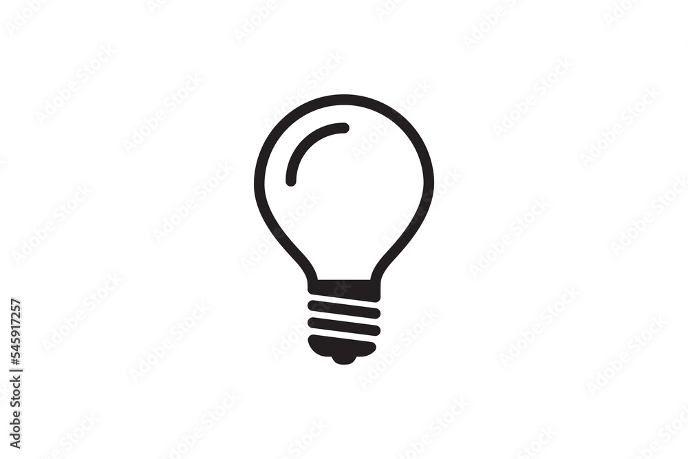 Electric light bulb icon. Electricity lamp symbol. Vector illumination sign. Electric light bulb icon. Electricity lamp symbol. Vector illumination sign.