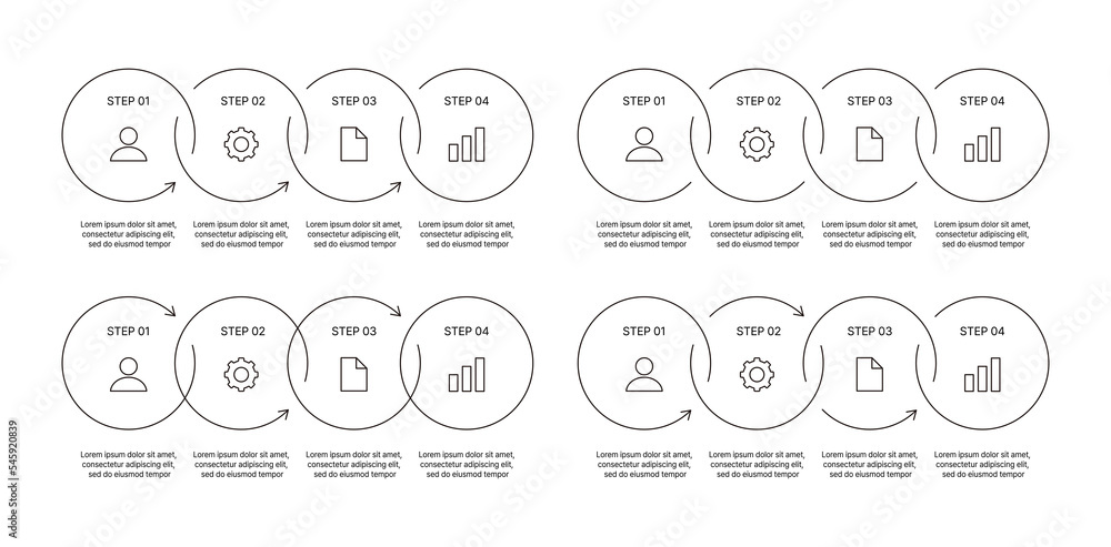 Diagram, infographic in simple, minimal line style. A set of graphic sources for reports, brochures, leaflets and more. Diagram, infographic in simple, minimal line style. A set of graphic sources for reports, brochures, leaflets and more.