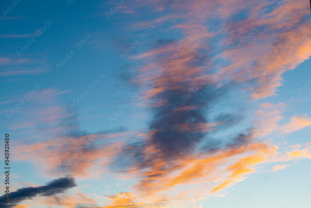 Naklejka premium clouds in the sky