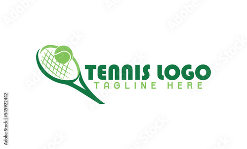 tennis Logo Design Template - Sports logo.