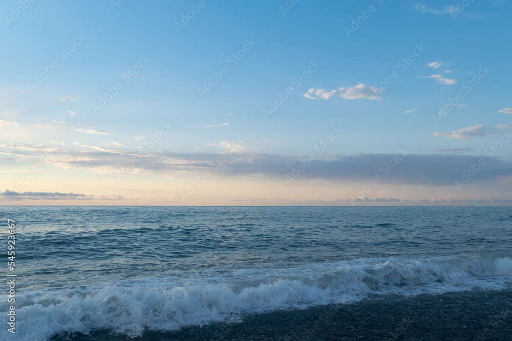 Obraz premium sunset over sea