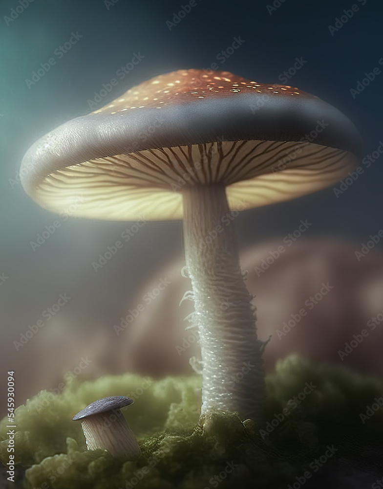 mushroom in the forest mushroom in the forest