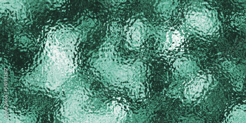 Transparent glass window with drops of water.Frosted glass texture.Blue glass texture background.Light matte surface. Frosted plastic. Vector illustration background.><