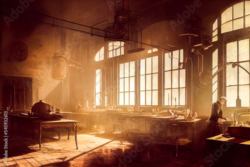 Vintage laboratory