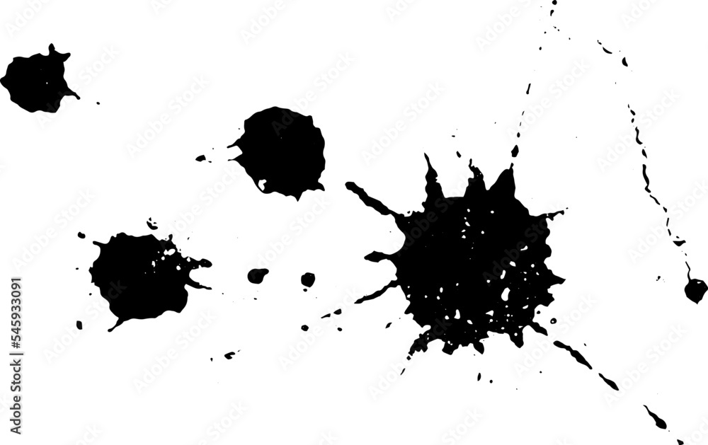 Grunge black droplet splash textured background (Vector). Use for decoration, aging or old layer Grunge black droplet splash textured background (Vector). Use for decoration, aging or old layer