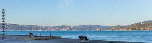 The beautiful panoramic view of Bosporus