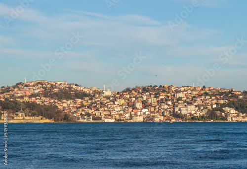 The beautiful panoramic of Bosporus