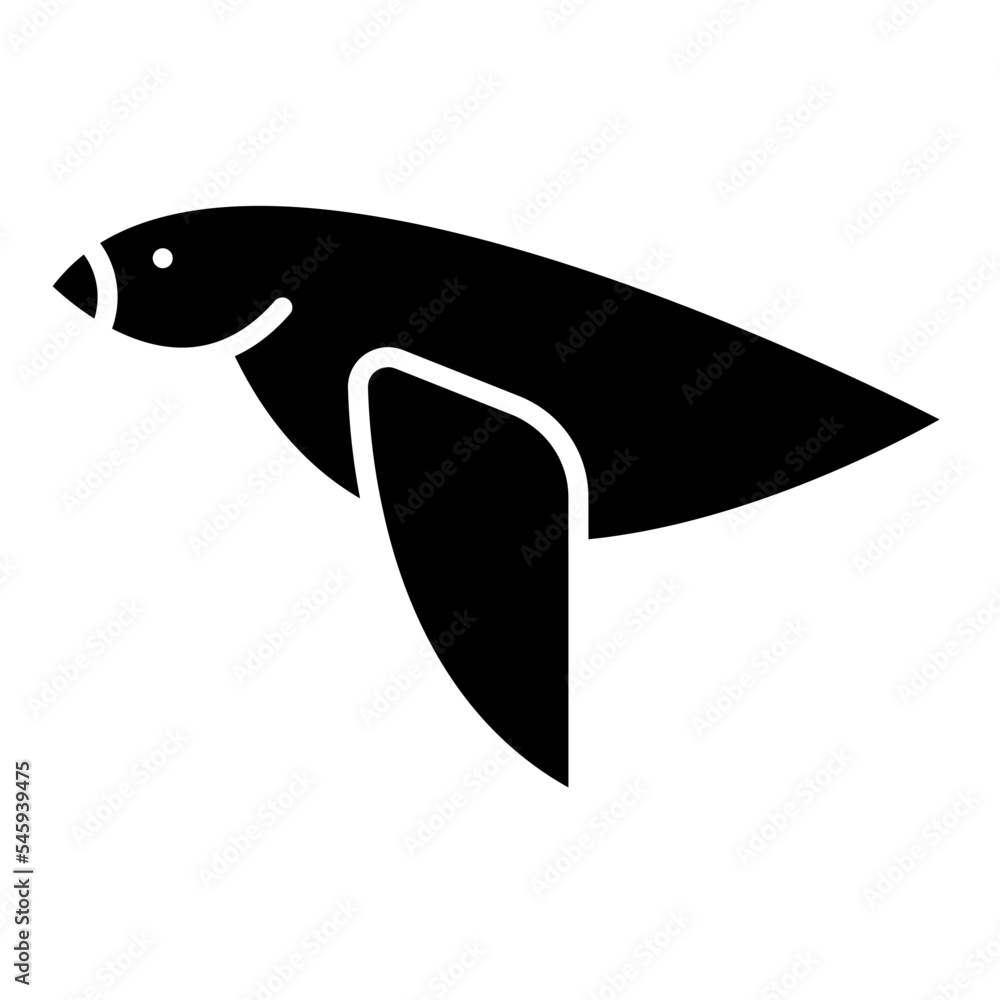 Fototapeta premium whale icon