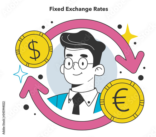 Fixed exchange rates as a method of inflation control. Economics crisis