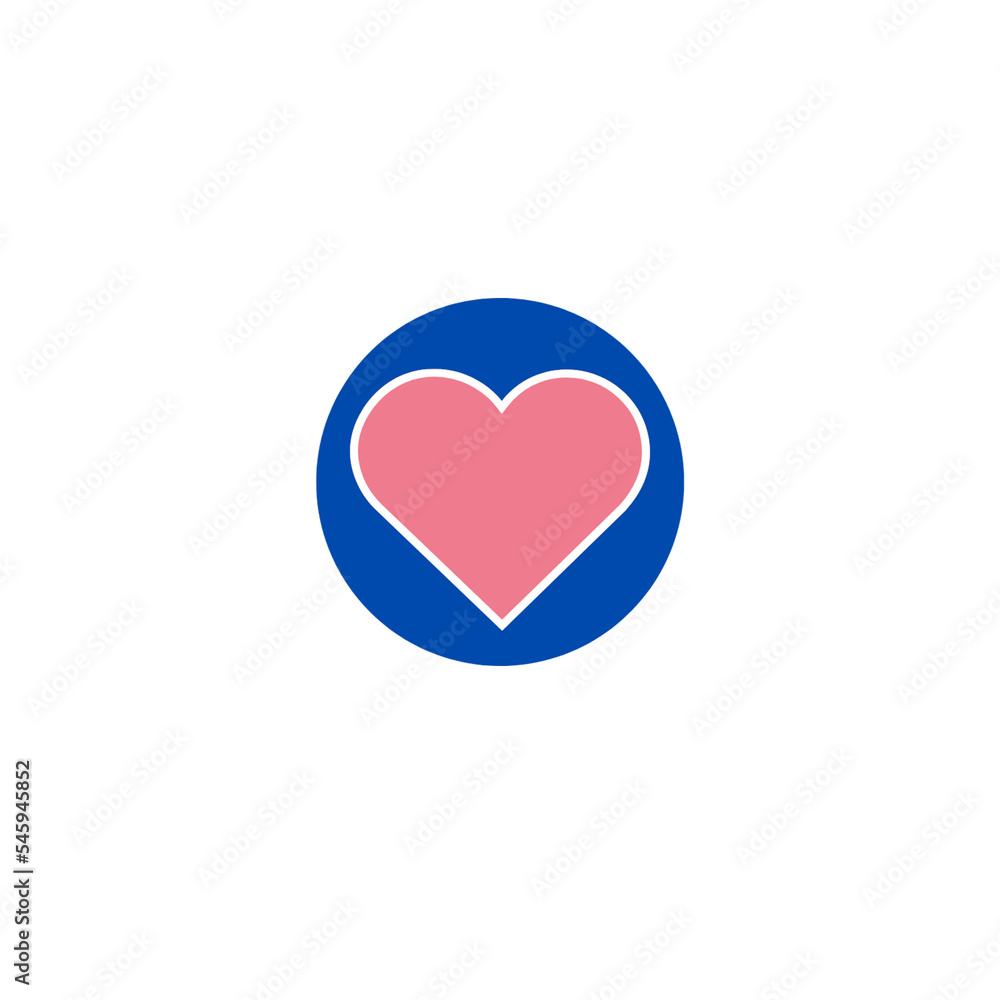 Heart in circle Heart in circle