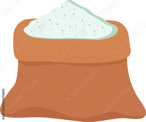 Sugar flat icon Ingredient for mulled wine