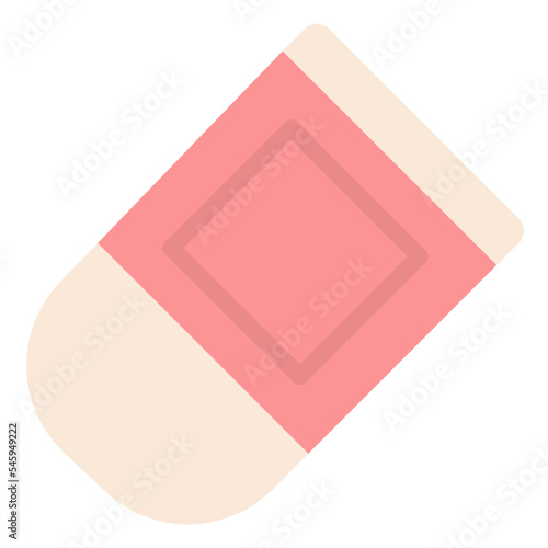 eraser remove stationery office supply icon