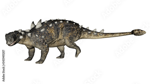 Euoplocephalus dinosaur - 3D render