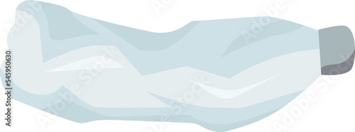 Used bottle flat icon Recycling Plastic garbage