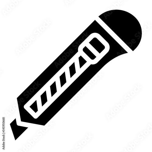 cutter cutting stationery office supply icon