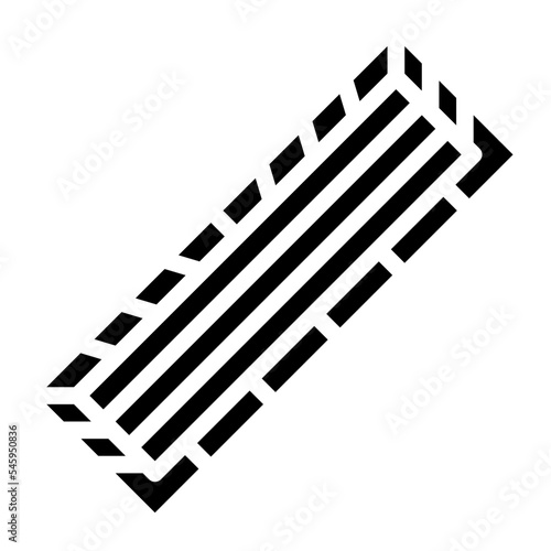 protractor measure stationery school supply icon