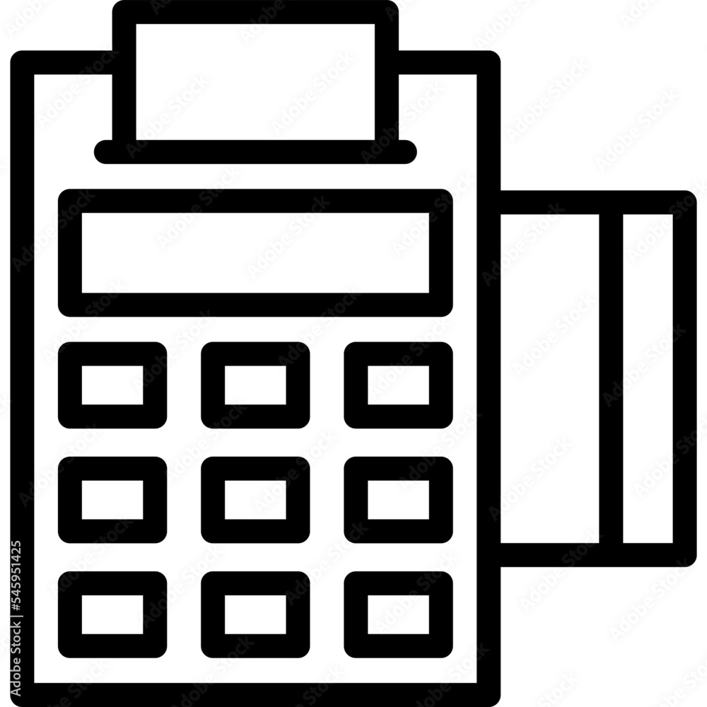 Pos Terminal Icon Pos Terminal Icon