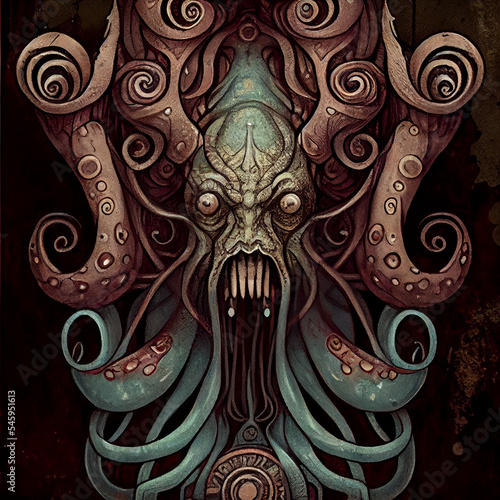 Wallpaper Mural Art Nouveau Monster Torontodigital.ca