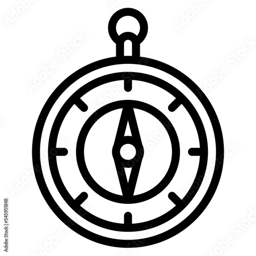 compass direction stationery supply icon