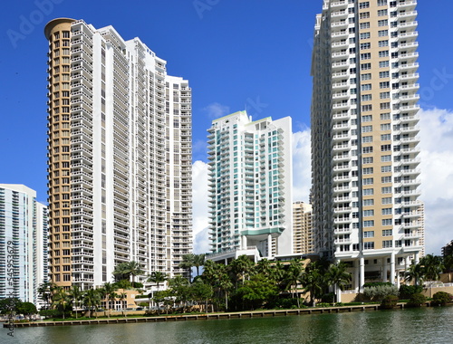 Marina in Downtown Miami, Florida