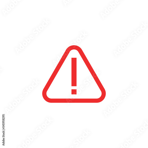 Warning sign, Red warning sign