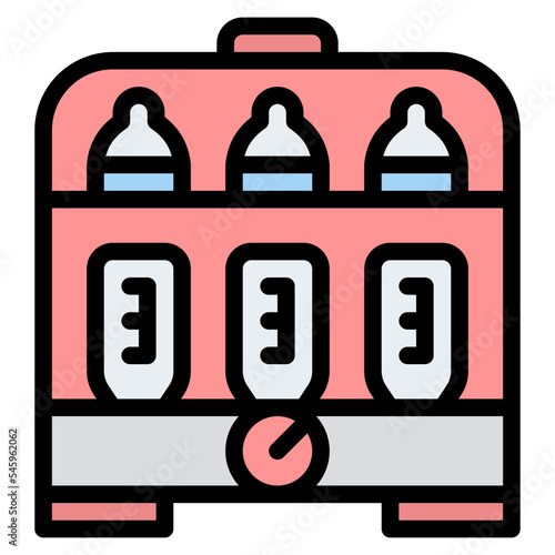 bottle sterilizer milks temperature storage icon