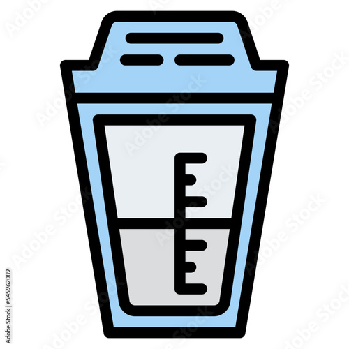 breast milk storage bags feeding pregnancy icon