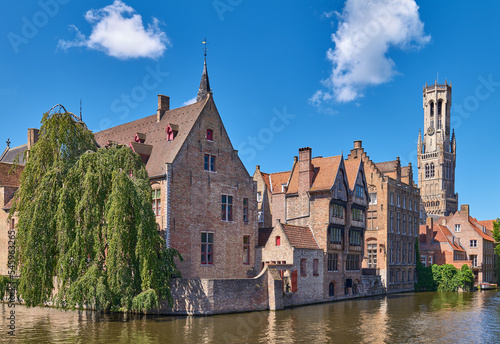 Bruges historic and traditional architectures