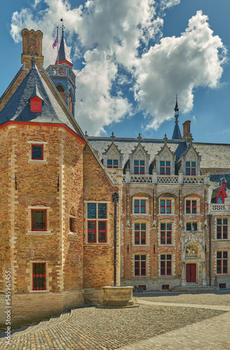 Bruges historic and traditional architectures
