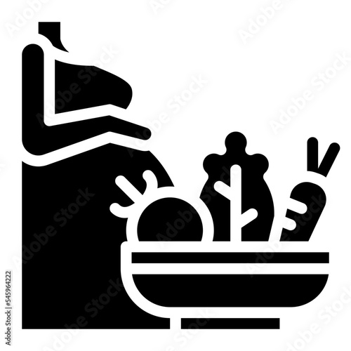 pregnancy nutrition healthy food pregnancy maternity icon